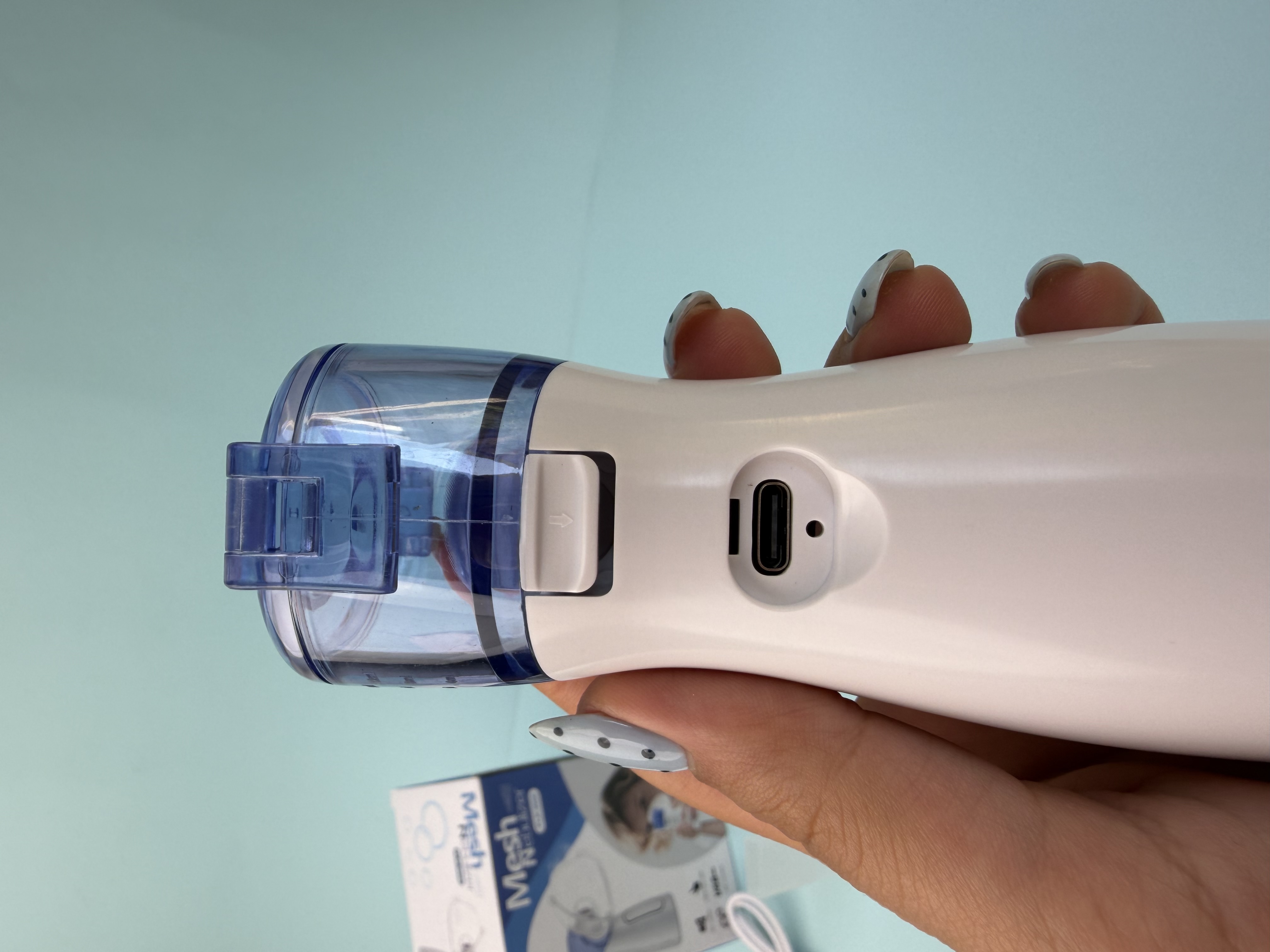 مش نبولایزر اورجینال مدل FLK-W06 برای بیماران مبتلا به آسم، آلرژی، برونشیت، عفونتهای تنفسی